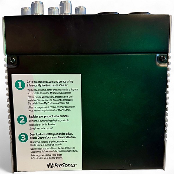 Used PreSonus Audiobox USB Audio Interface