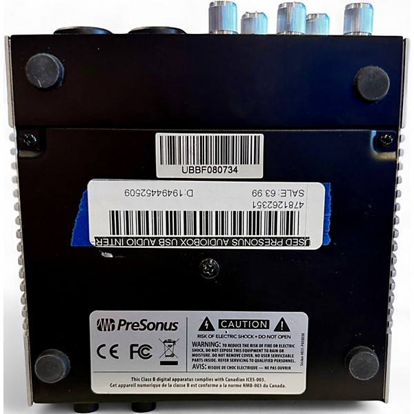 Used PreSonus Audiobox USB Audio Interface