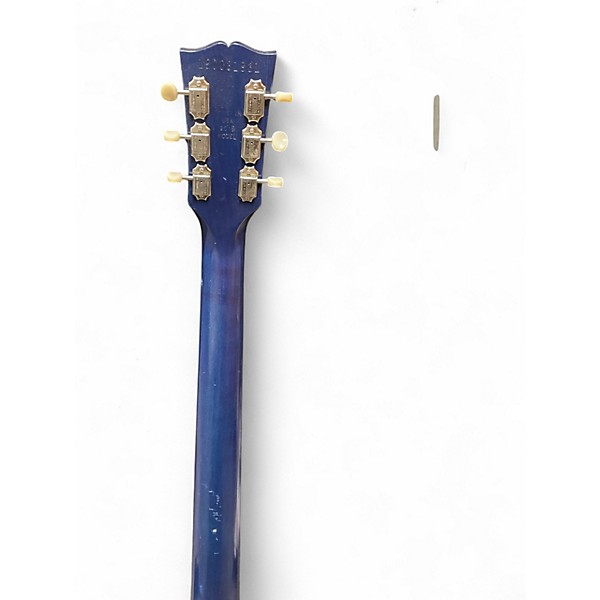 Used Gibson Les Paul Junior Tribute DC Blue Solid Body Electric Guitar