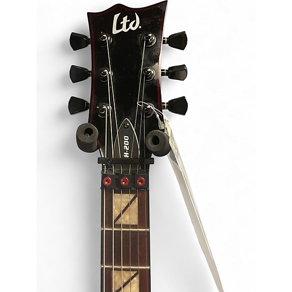 Used ESP LTD GH200 Black Solid Body Electric Guitar