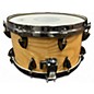 Used Orange County Drum & Percussion 7X13 Maple Ash Snare Natural Drum