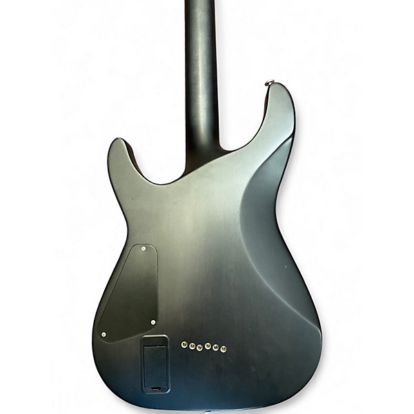 Used Schecter Guitar Research C1 Platinum Trans Black Solid Body Electric Guitar