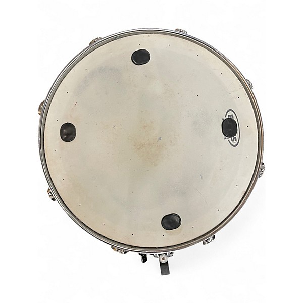 Used Premier 14in Chrome Over Steel Snare Drum Chrome Drum