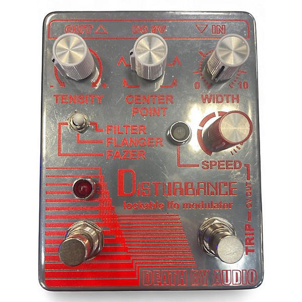 Used Death By Audio DISTURBANCE LOCKABLE LFO MODULATOR Effect Pedal