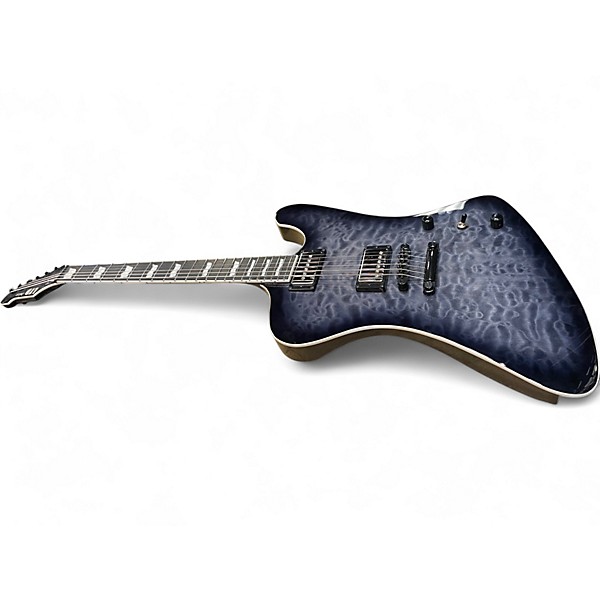 Used ESP LTD Deluxe Gray Solid Body Electric Guitar