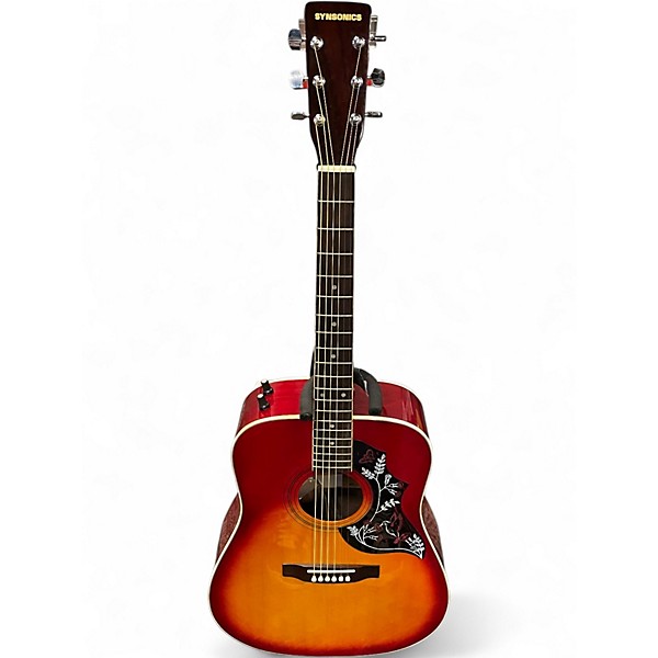Used Synsonics FG8050E Sunburst Acoustic Guitar