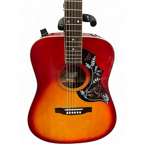 Used Synsonics FG8050E Sunburst Acoustic Guitar