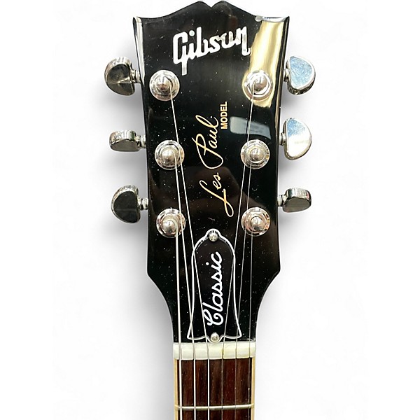 Used 2022 Gibson Les Paul Classic Green Solid Body Electric Guitar