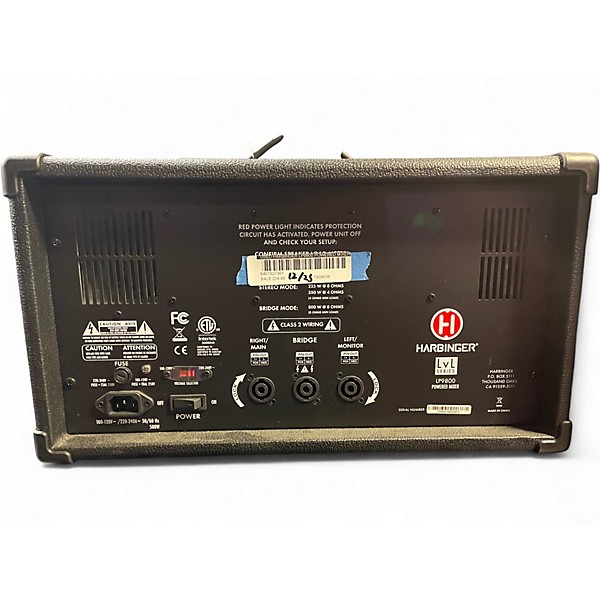 Used Harbinger LP9800 Powered Mixer