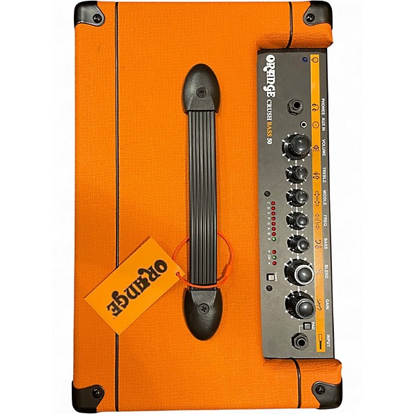 Used Orange Amplifiers Crush Bass 50 Bass Combo Amp