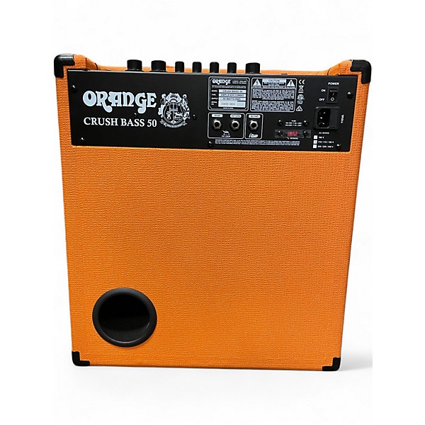 Used Orange Amplifiers Crush Bass 50 Bass Combo Amp