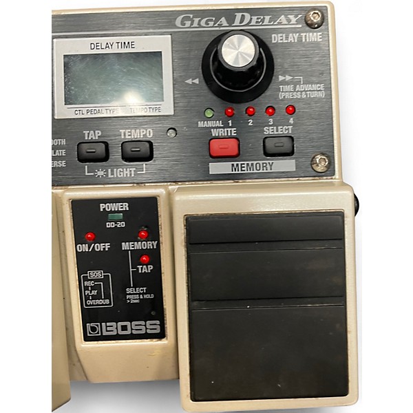 Used BOSS DD20 Giga Delay Effect Pedal