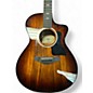 Used Taylor 222ce-K Deluxe Shaded Edge Burst Acoustic Guitar
