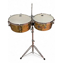 Used LP TITO PUENTES TIMABALES 14" AND 15" Timbales