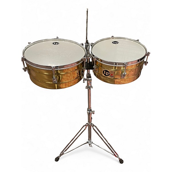 Used LP TITO PUENTES TIMABALES 14" AND 15" Timbales