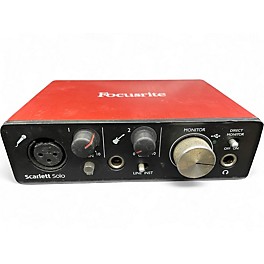 Used Focusrite Scarlett Solo Gen 3 Audio Interface