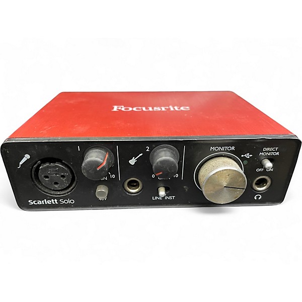 Used Focusrite Scarlett Solo Gen 3 Audio Interface
