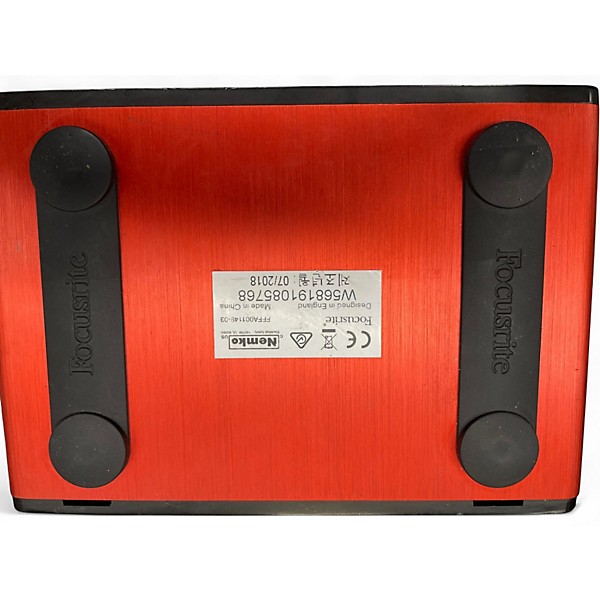 Used Focusrite Scarlett Solo Gen 3 Audio Interface