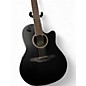 Used Applause 12 string Black 12 String Acoustic Guitar
