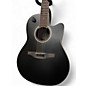 Used Applause 12 string Black 12 String Acoustic Guitar
