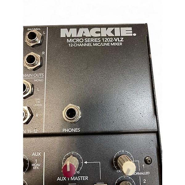 Used Mackie 1202VLZ Unpowered Mixer