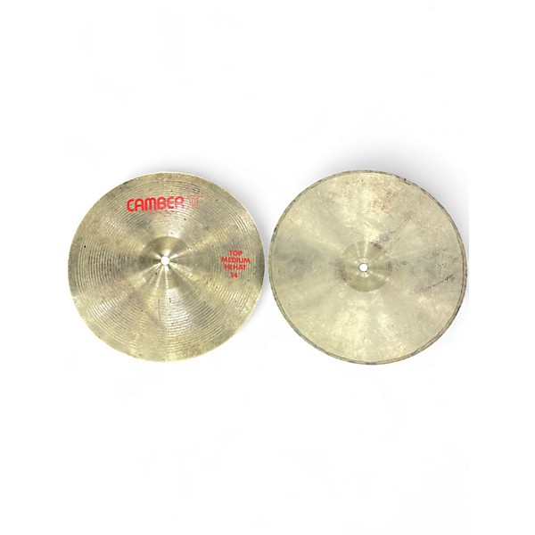 Used Camber 14in II HI HAT PAIR Cymbal