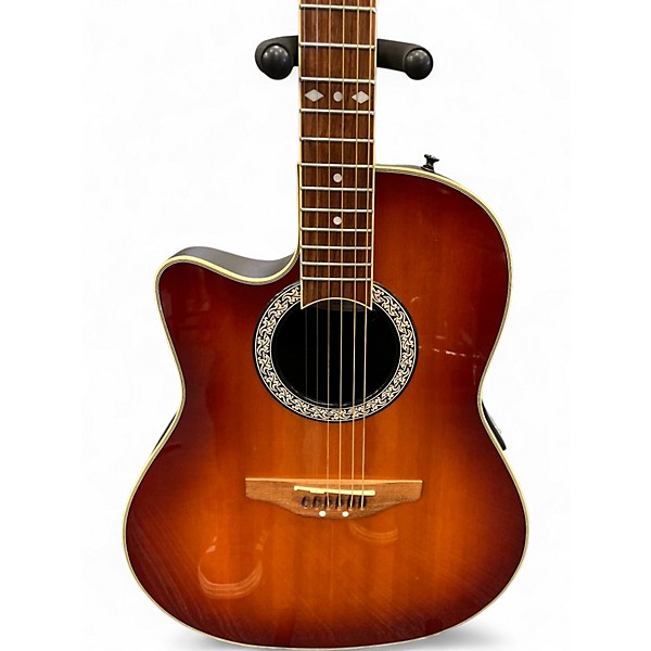 Used Ovation LCC047 HONEYBURST Acoustic Electric Guitar