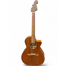Used Fender newporter special mahogany Acoustic Electric Guitar