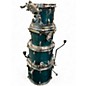 Used TAMA 7 Piece Superstar Classic Blue Drum Kit