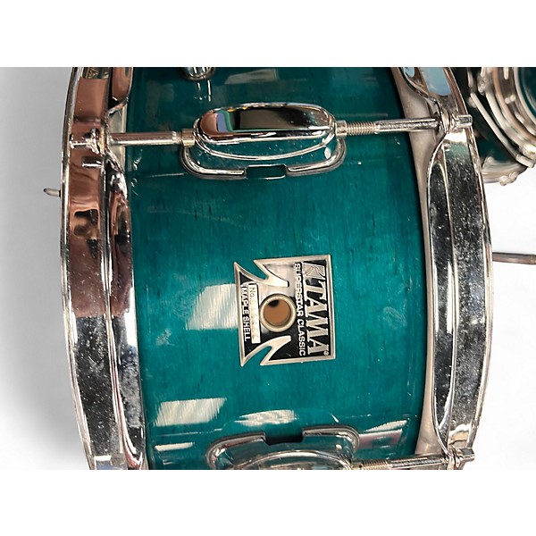 Used TAMA 7 Piece Superstar Classic Blue Drum Kit