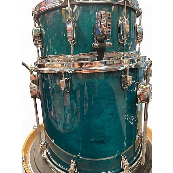 Used TAMA 7 Piece Superstar Classic Blue Drum Kit