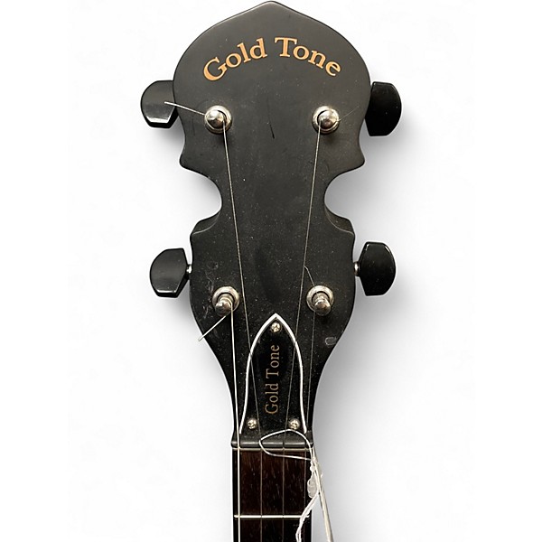 Used Gold Tone ac4 black Banjo