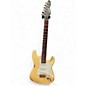 Used Slick SL57 Cream Solid Body Electric Guitar