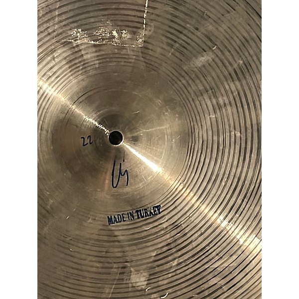 Used Bosphorus Cymbals 22in M22R Master Ride Cymbal