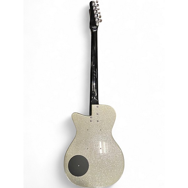 Used Danelectro Baritone Silver Sparkle Baritone Guitars