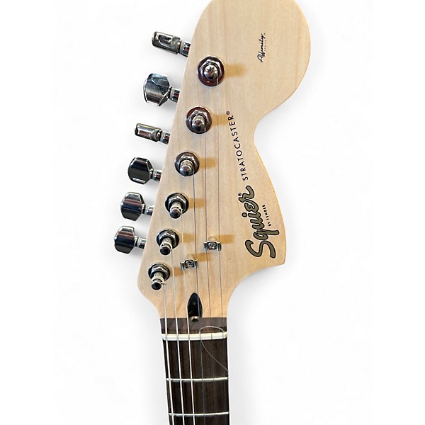 Used Squier Affinity Stratocaster Brown Sunburst Solid Body Electric Guitar