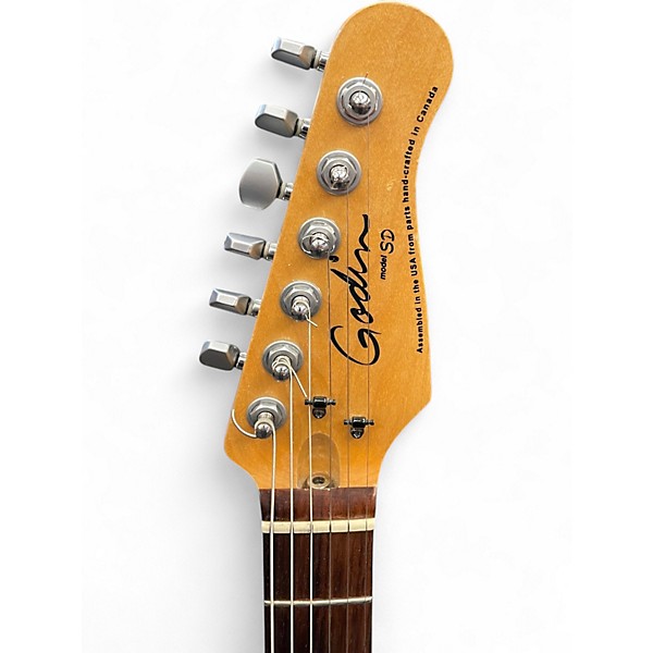 Used Godin SD Red Solid Body Electric Guitar