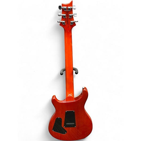 Used PRS SE Custom 24 Blood Orange Solid Body Electric Guitar