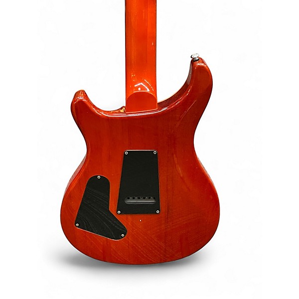 Used PRS SE Custom 24 Blood Orange Solid Body Electric Guitar