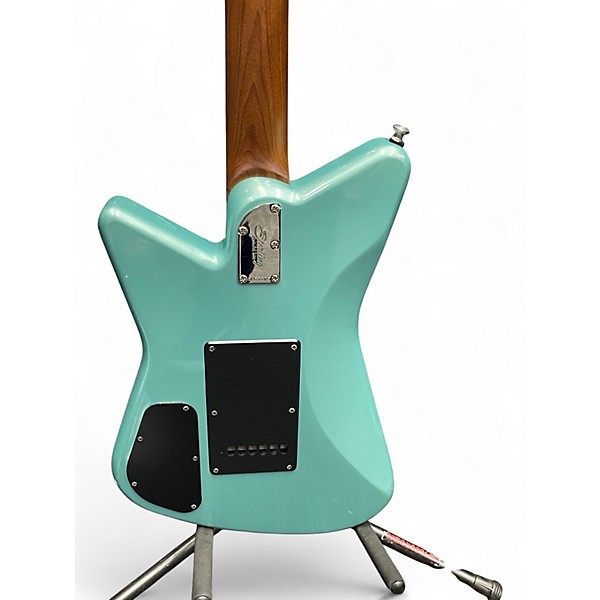Used Sterling by Music Man Mariposa Dorado Green Solid Body Electric Guitar