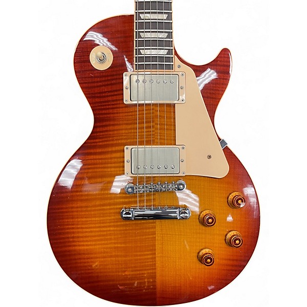 Used Gibson Les Paul Standard Cherry Sunburst Solid Body Electric Guitar