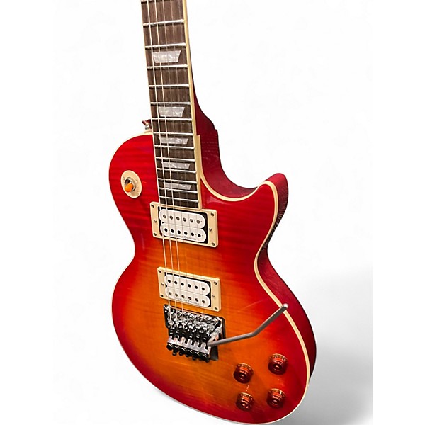 Used Epiphone Les Paul Plus Pro/FX Cherry Sunburst Solid Body Electric Guitar