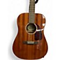 Used Fender CD-140S Mahogany Acoustic Guitar