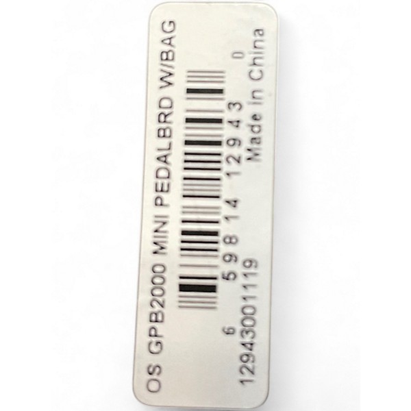 Used On-Stage gpb2000 Pedal Board