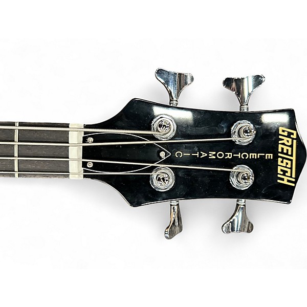 Used Gretsch Guitars Streamliner Jet Club Bass Single-Cut Short-Scale Walnut Stain Electric Bass Guitar