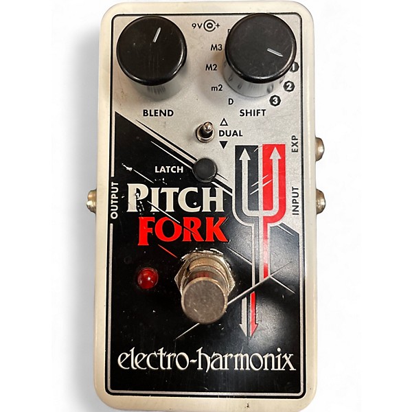 Used Electro-Harmonix Pitch Fork Polyphonic Pitch Shifting Effect Pedal