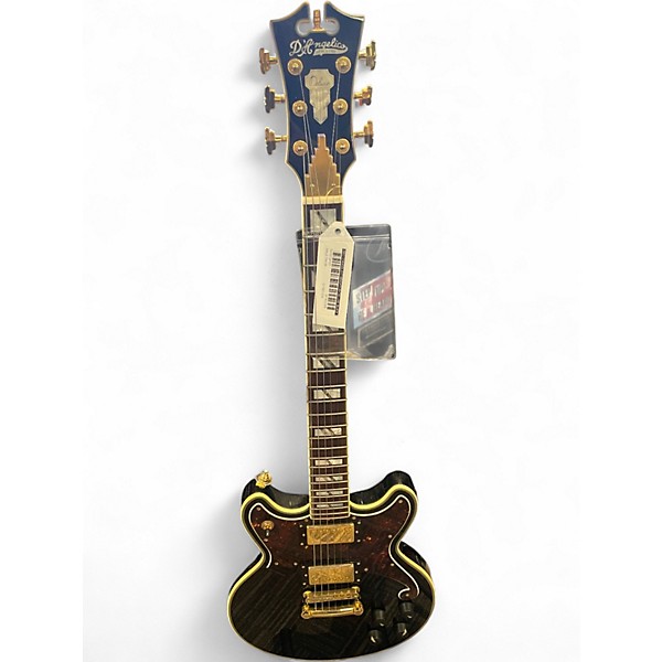 Used D'Angelico BRIGHTON DELUXE Black Solid Body Electric Guitar