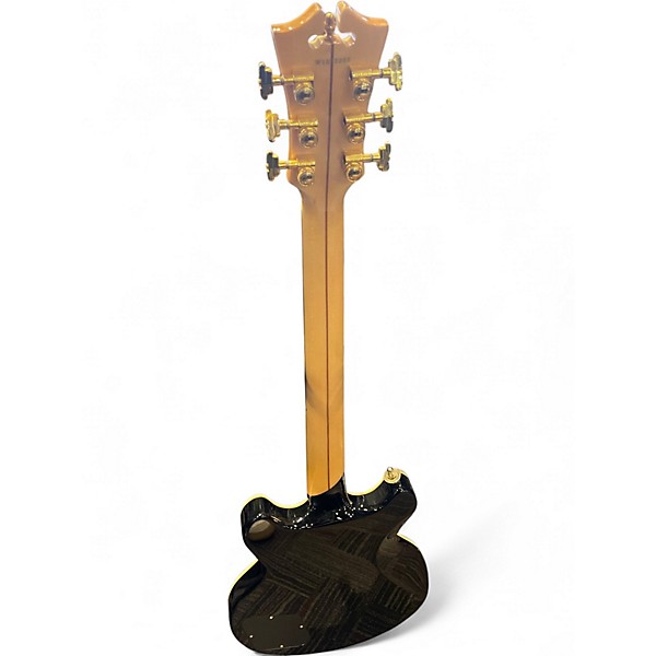 Used D'Angelico BRIGHTON DELUXE Black Solid Body Electric Guitar