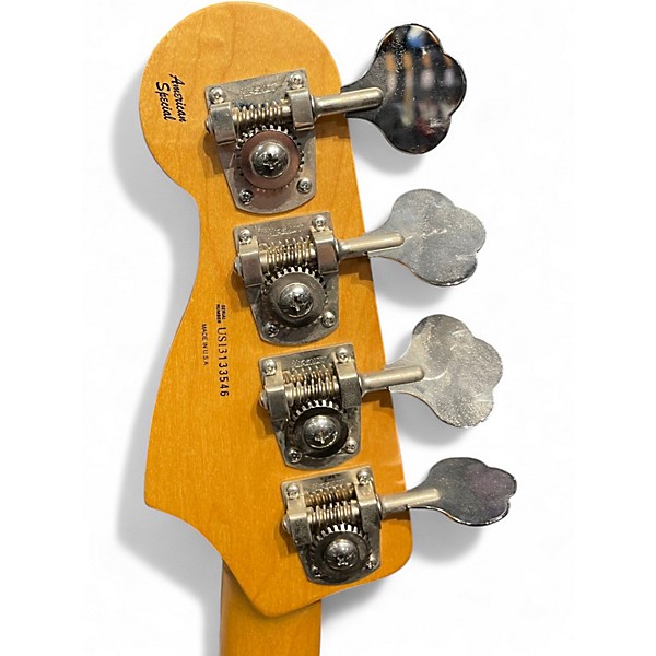 Used Fender American Special Precision Bass Honey Burst Electric Bass Guitar