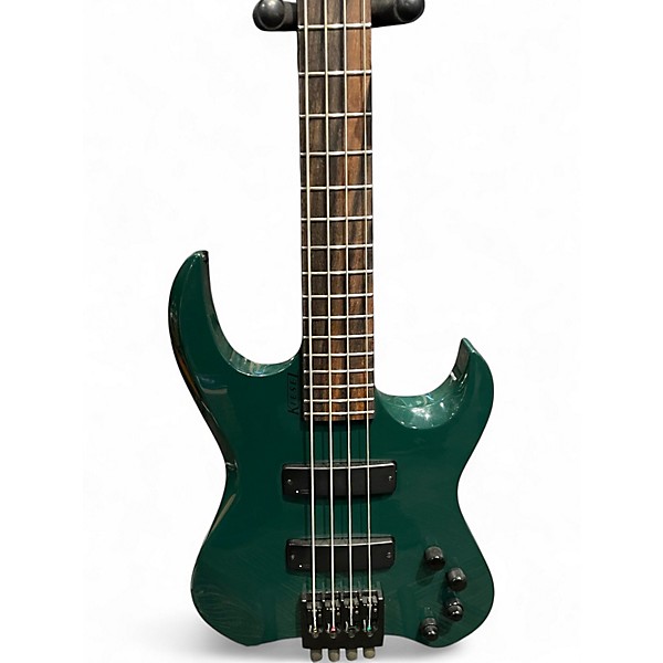 Used Kiesel Vader Bass British Racing Green Electric Bass Guitar